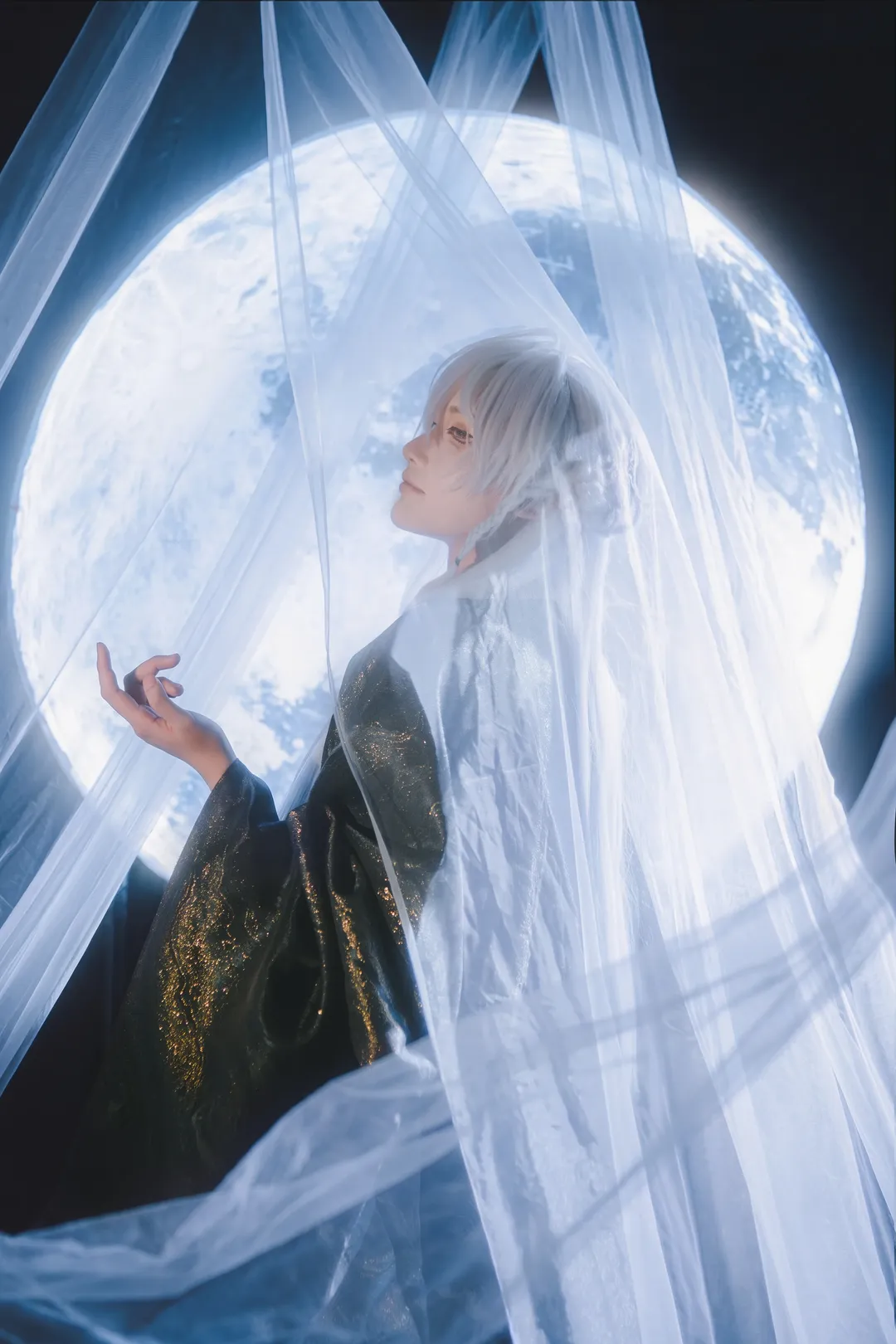 cosplay, 梅州约拍, 月下写真, 叶瑄cos, 时空中的绘旅人 - 第5张