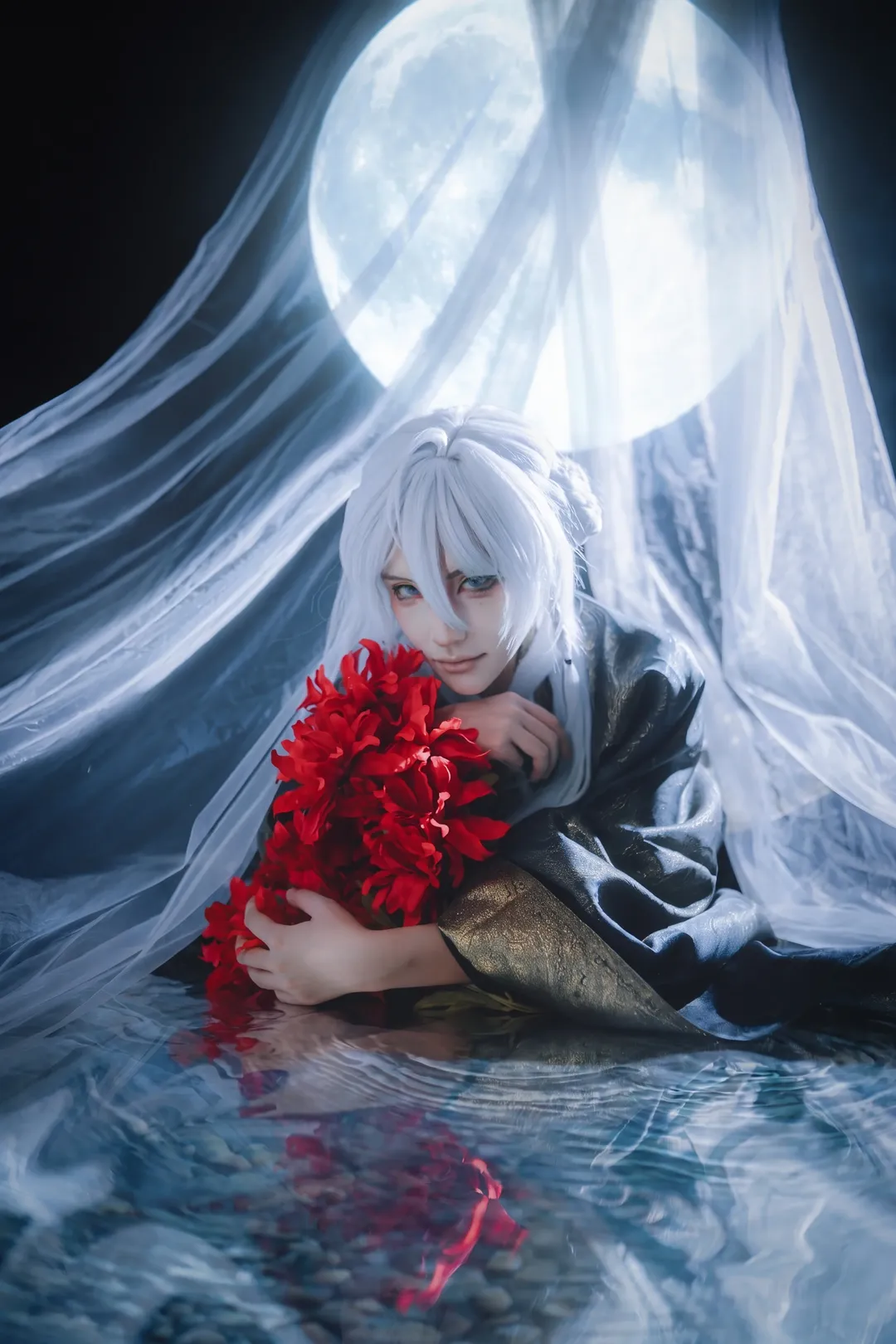 cosplay, 梅州约拍, 月下写真, 叶瑄cos, 时空中的绘旅人 - 第6张