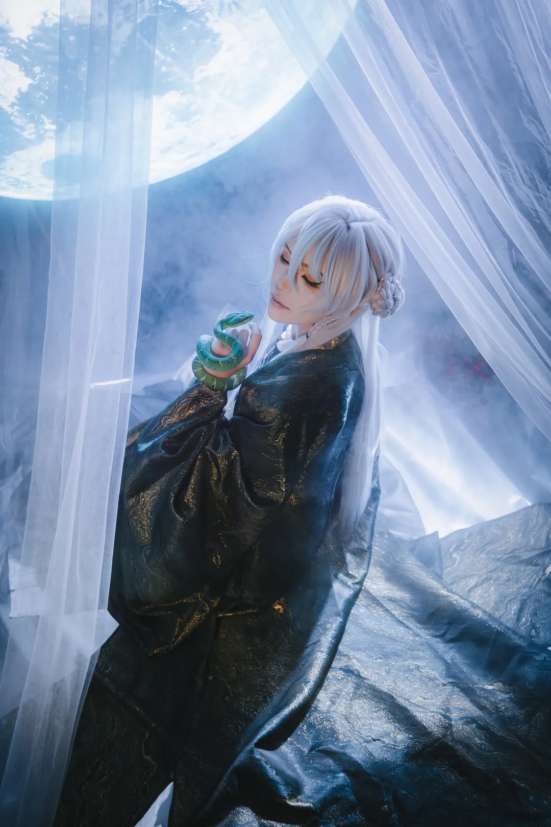 cosplay, 梅州约拍, 月下写真, 叶瑄cos, 时空中的绘旅人 - 第7张
