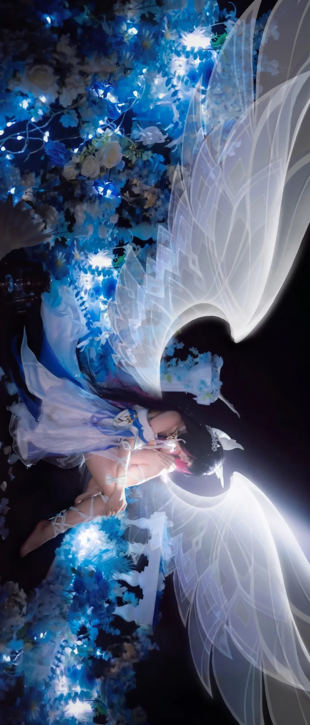 Genshin Impact, Columbina Cosplay, Girl photography, Dreamy wings, Meizhou photography - Image 2