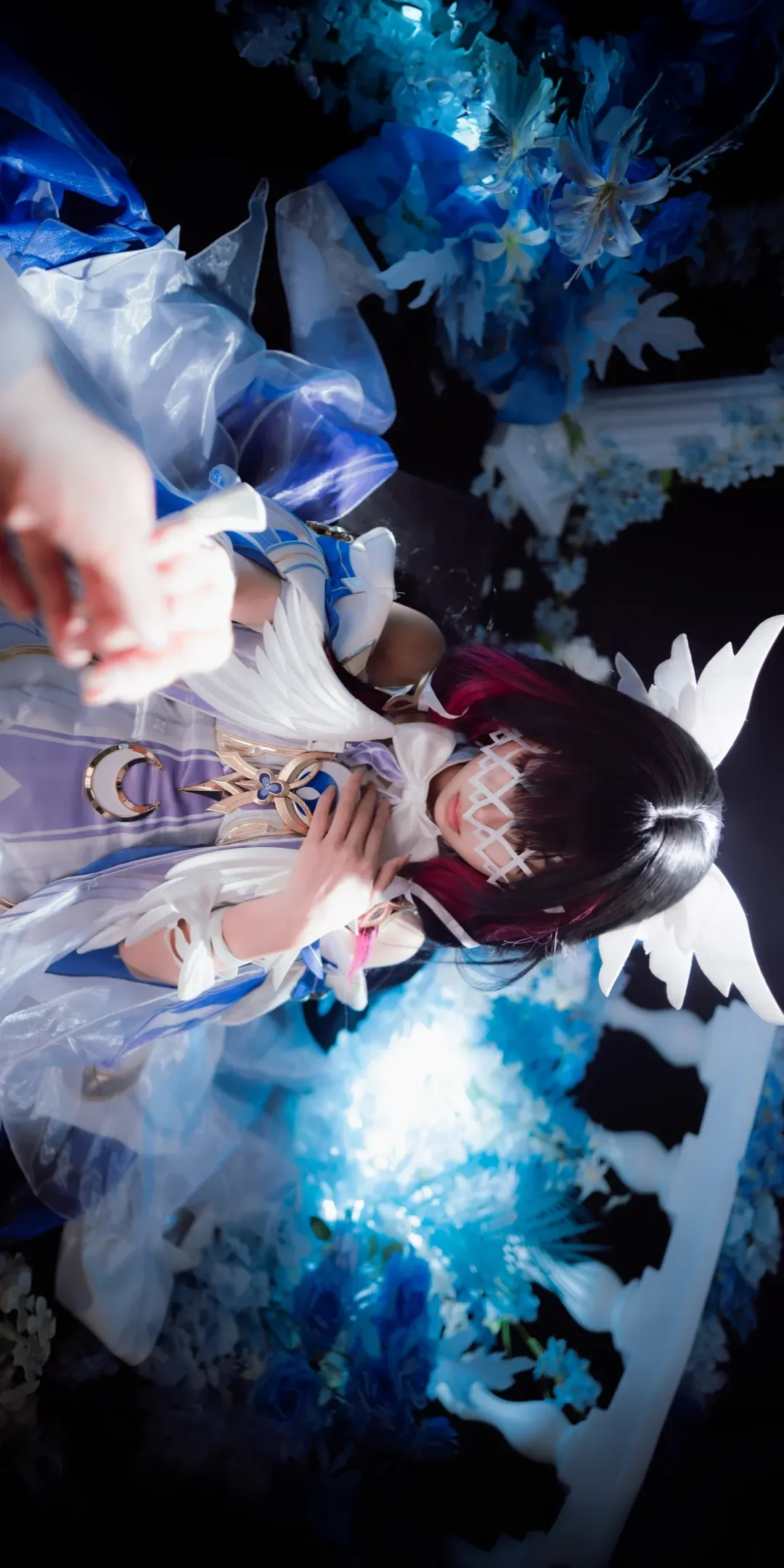 Genshin Impact, Columbina Cosplay, Girl photography, Dreamy wings, Meizhou photography - Image 5