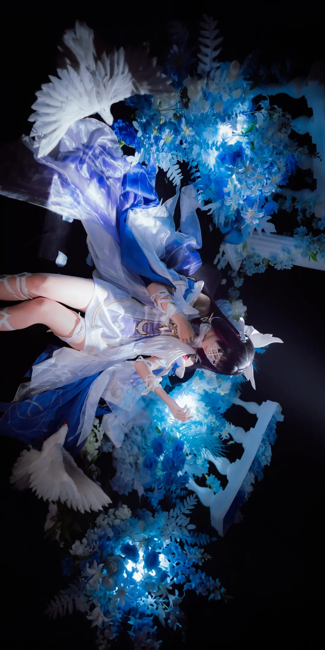 原神, 哥倫比婭cos, 少女寫真, 夢幻翅膀, 梅州攝影