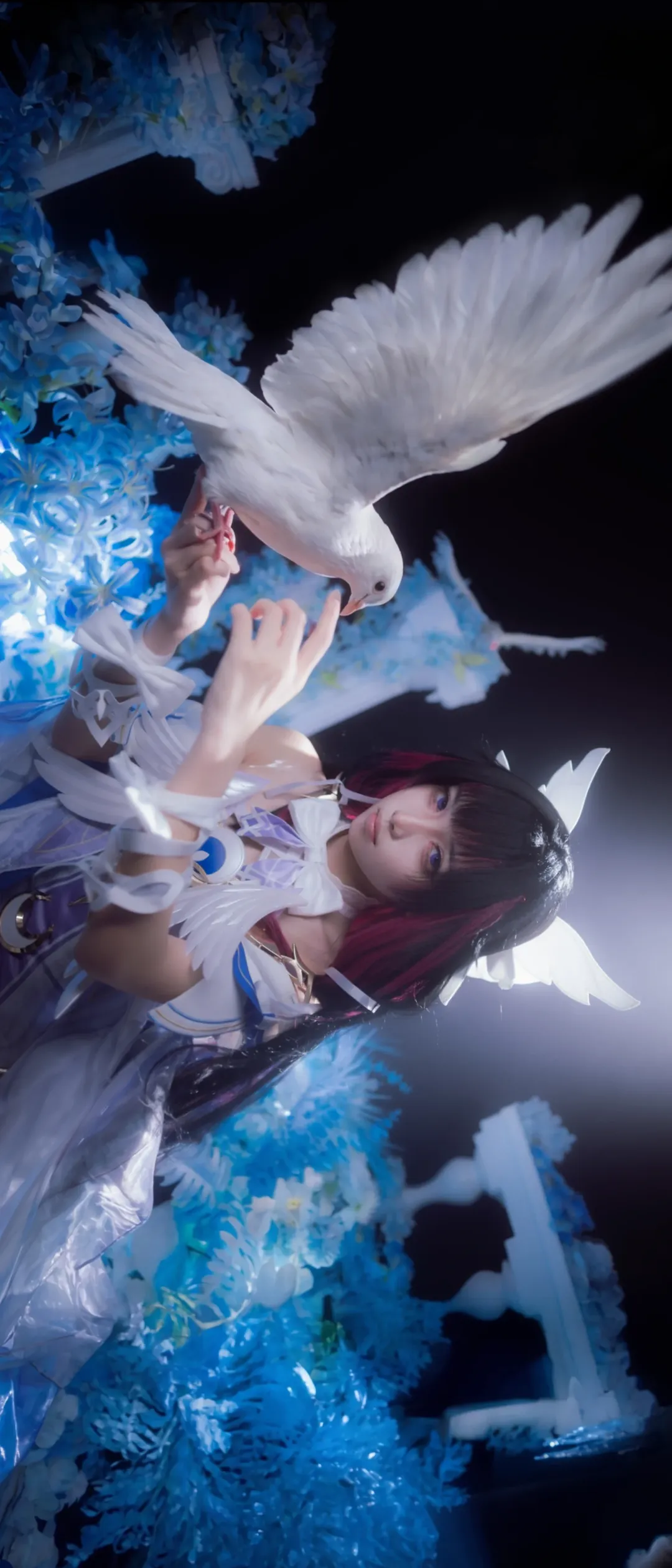 Genshin Impact, Columbina Cosplay, Girl photography, Dreamy wings, Meizhou photography - Image 8