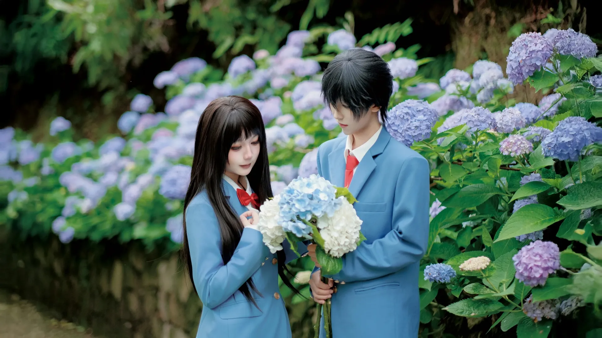 二次元コスプレ, 黒沼爽子コスプレ, 君に届け, 風早翔太コスプレ, 梅州屋外撮影 - 8枚目