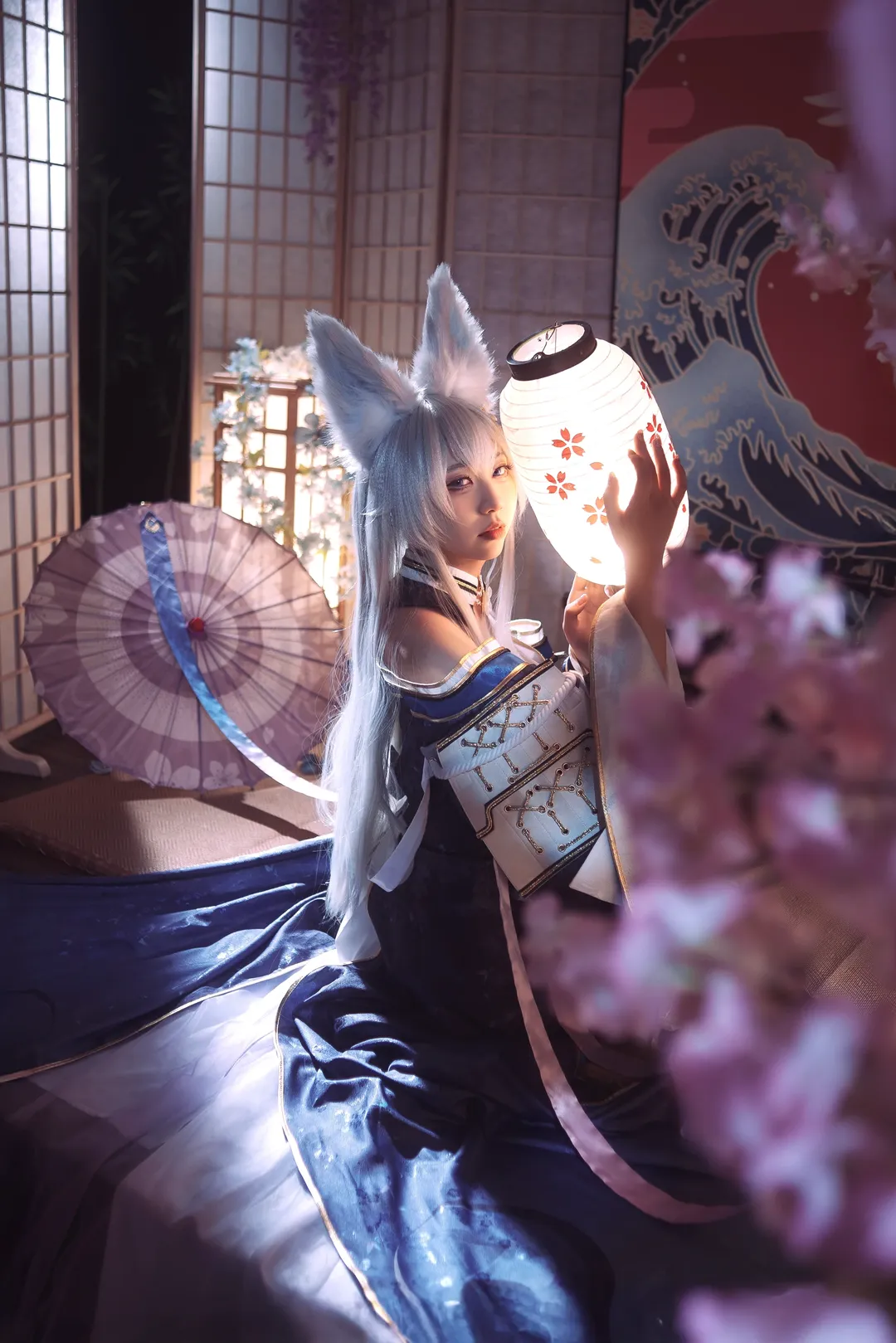 碧蓝航线, 梅州约拍, 和风写真, 信浓cos, 兽耳娘cos - 第1张