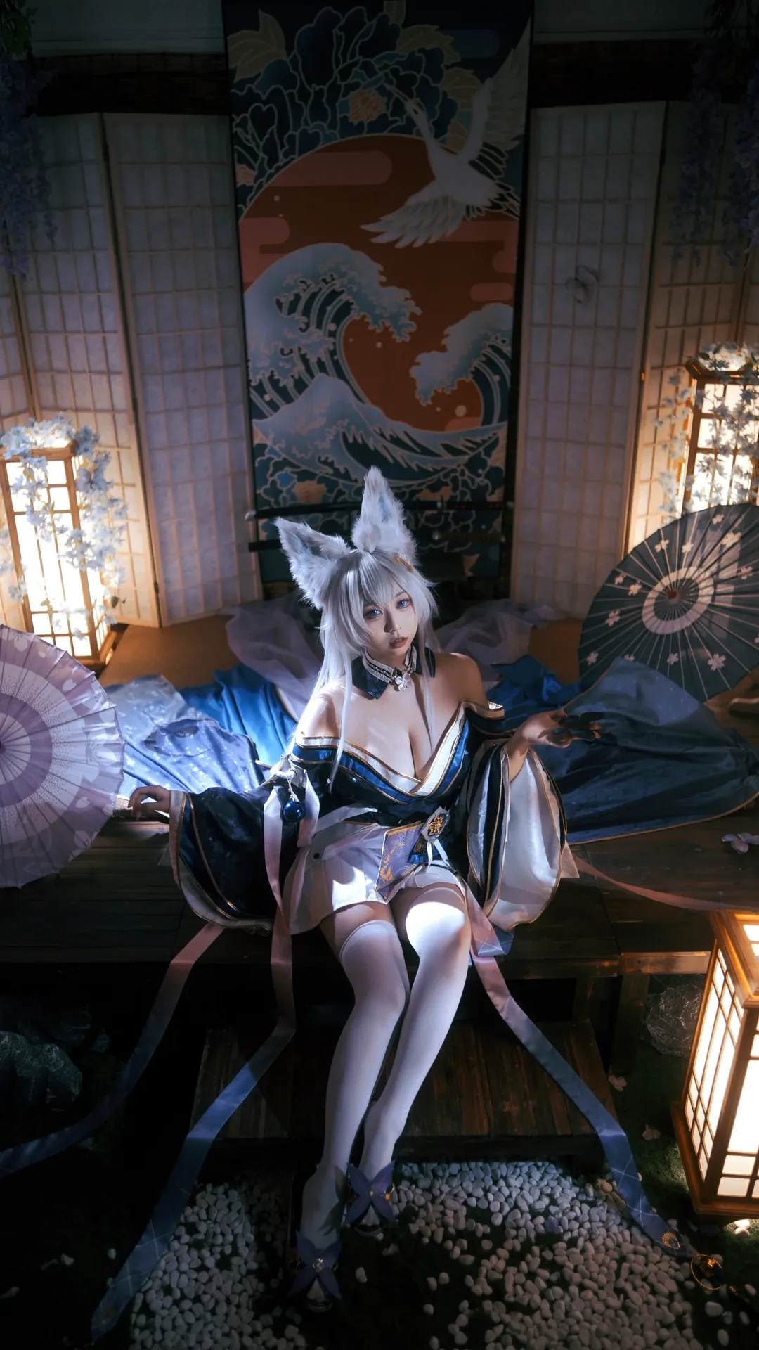 碧蓝航线, 梅州约拍, 和风写真, 信浓cos, 兽耳娘cos - 第4张