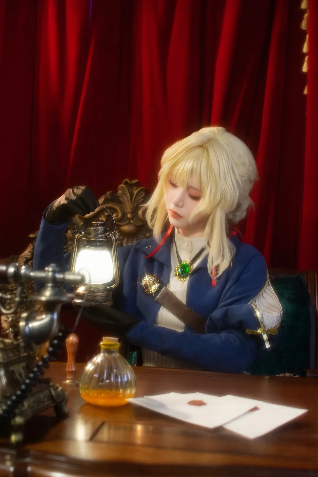 cosplay正片, 角色扮演摄影, 薇尔莉特cos, 紫罗兰永恒花园, 蒸汽朋克复古 - 第8张