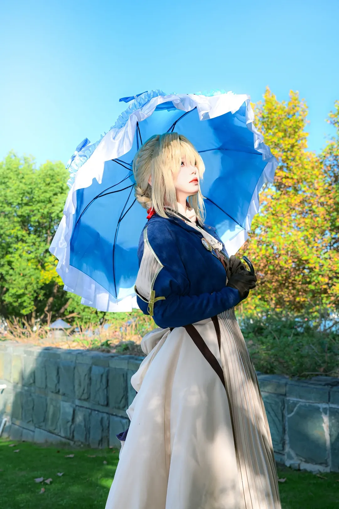 ロケーション撮影, コスプレ撮影, ヴァイオレット・エヴァーガーデン コスプレ, ヴァイオレット・エヴァーガーデン, レトロコーデ - 1枚目
