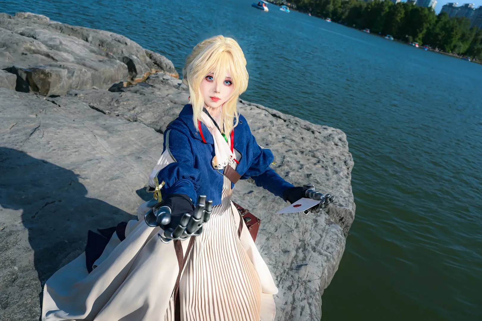 ロケーション撮影, コスプレ撮影, ヴァイオレット・エヴァーガーデン コスプレ, ヴァイオレット・エヴァーガーデン, レトロコーデ - 10枚目