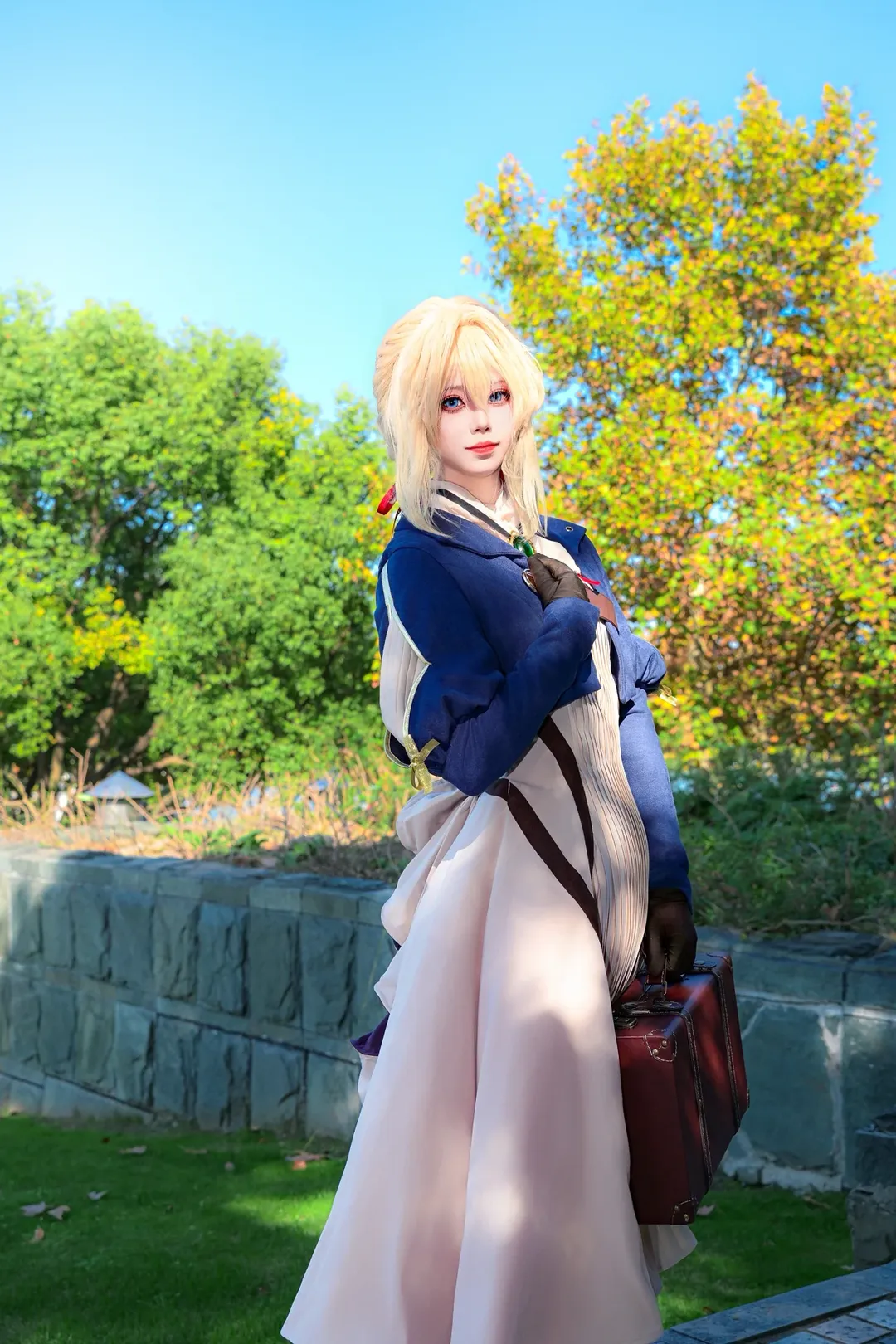 ロケーション撮影, コスプレ撮影, ヴァイオレット・エヴァーガーデン コスプレ, ヴァイオレット・エヴァーガーデン, レトロコーデ - 4枚目