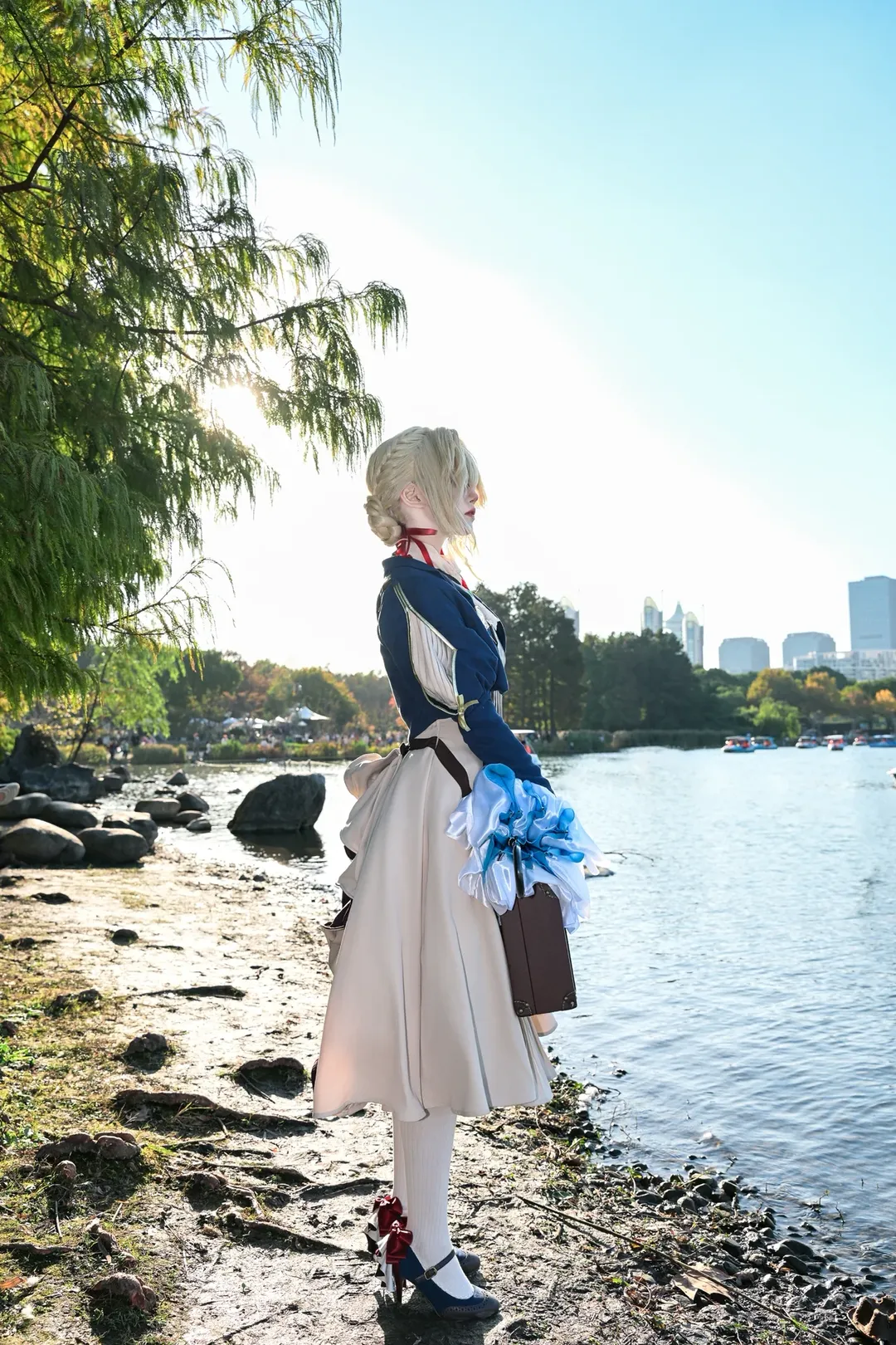 ロケーション撮影, コスプレ撮影, ヴァイオレット・エヴァーガーデン コスプレ, ヴァイオレット・エヴァーガーデン, レトロコーデ - 8枚目