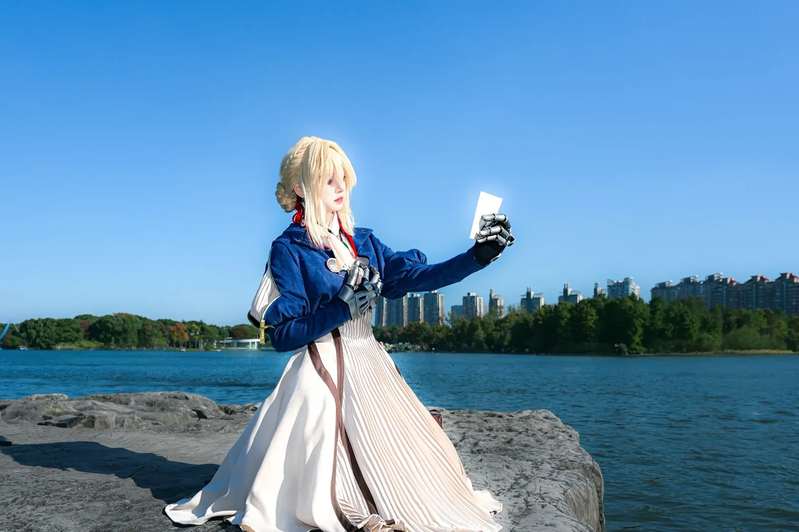 ロケーション撮影, コスプレ撮影, ヴァイオレット・エヴァーガーデン コスプレ, ヴァイオレット・エヴァーガーデン, レトロコーデ - 9枚目