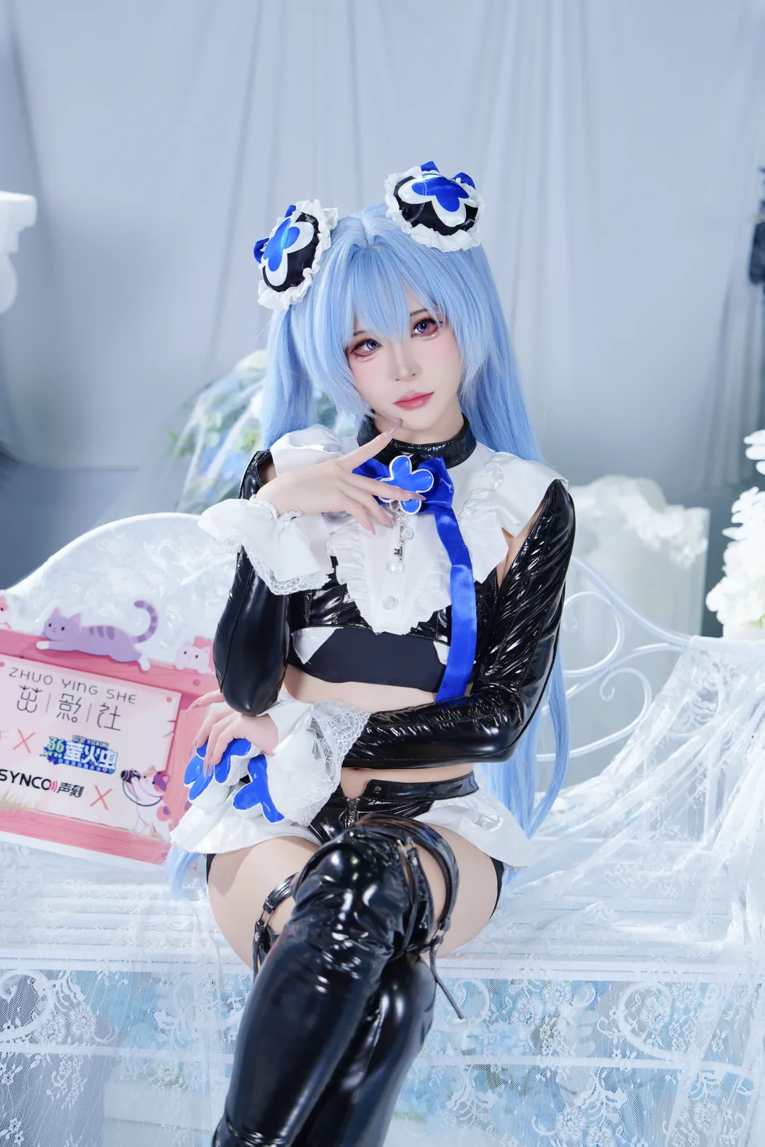 胜利女神妮姬, 萤火虫漫展, 漆皮cosplay, 汉塞尔cos, 漫展摄影返图 - 第1张