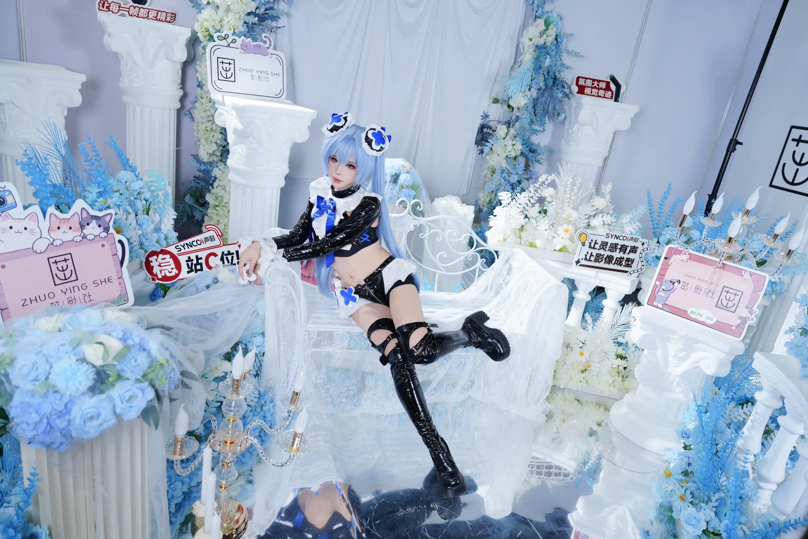 胜利女神妮姬, 萤火虫漫展, 漆皮cosplay, 汉塞尔cos, 漫展摄影返图 - 第10张