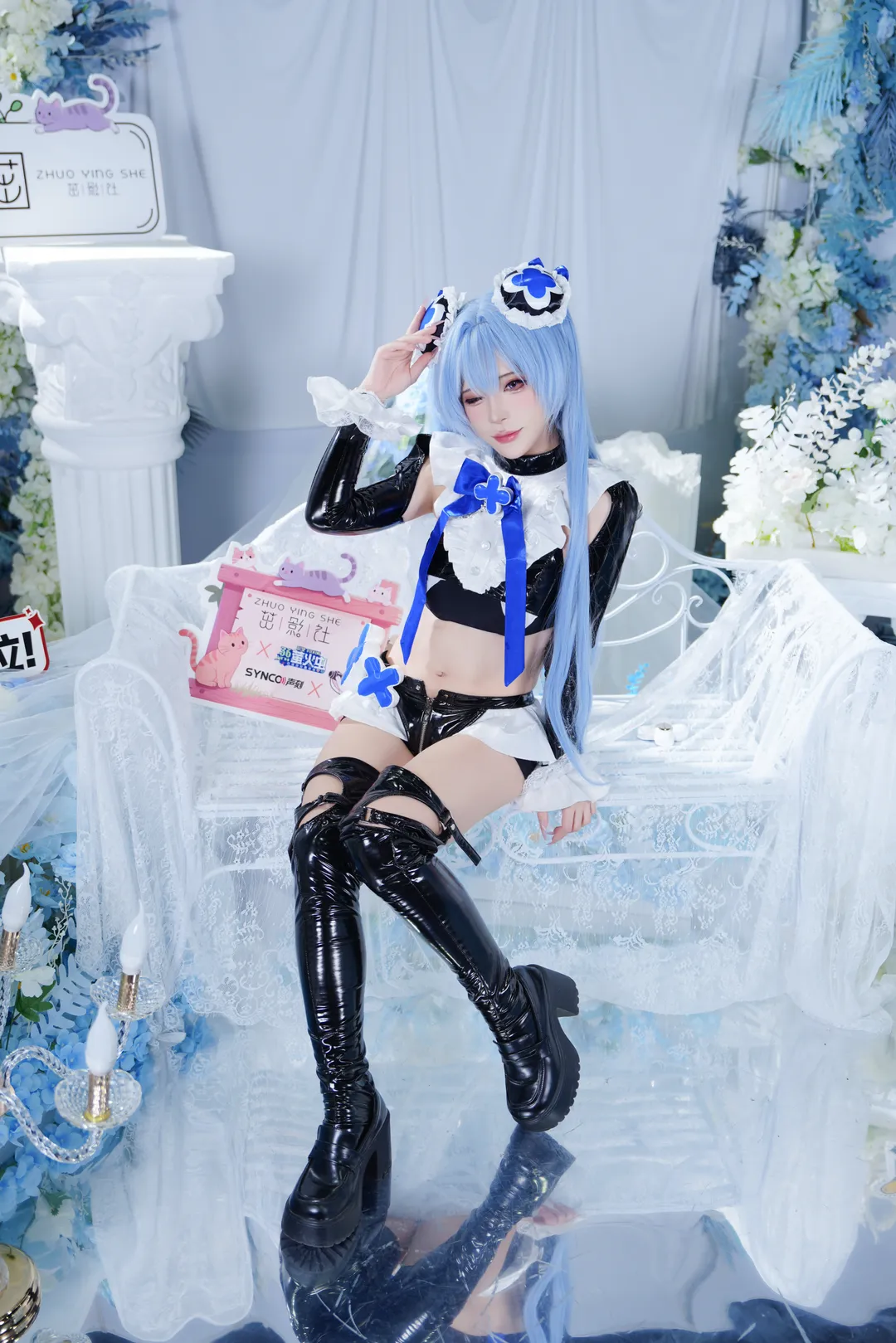 胜利女神妮姬, 萤火虫漫展, 漆皮cosplay, 汉塞尔cos, 漫展摄影返图 - 第11张