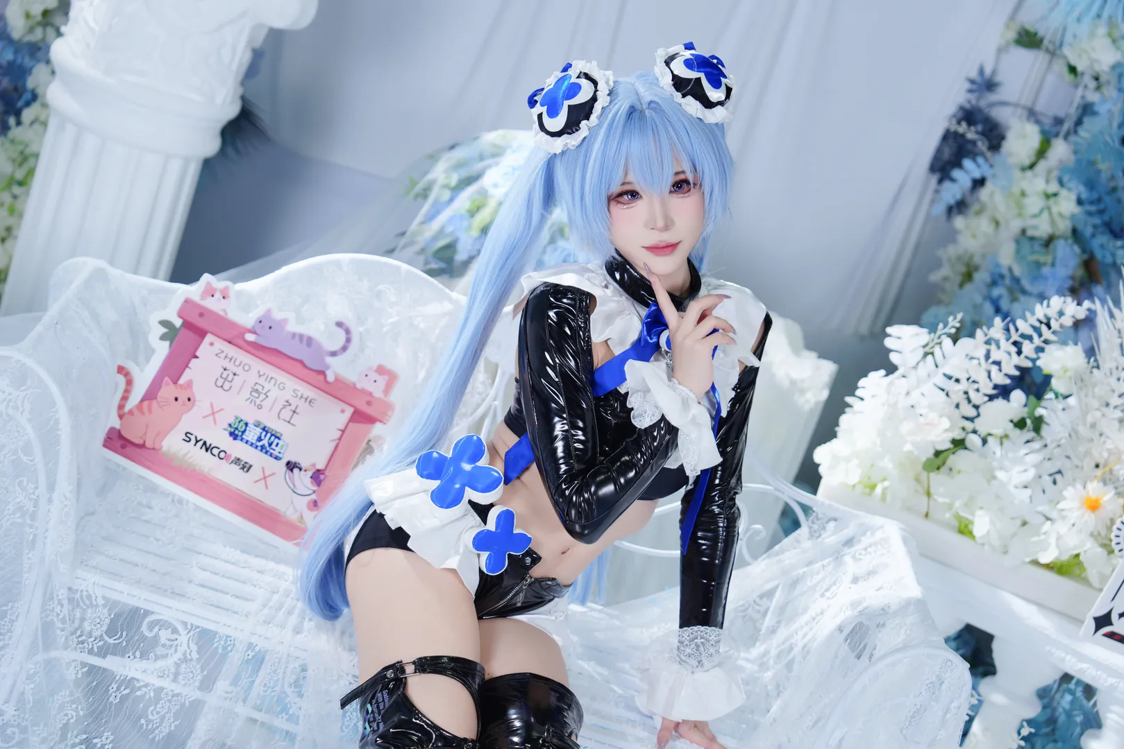 勝利の女神：NIKKE, ホタルACGエキスポ, エナメルコスプレ, ヘンゼル コスプレ, イベント撮影写真
