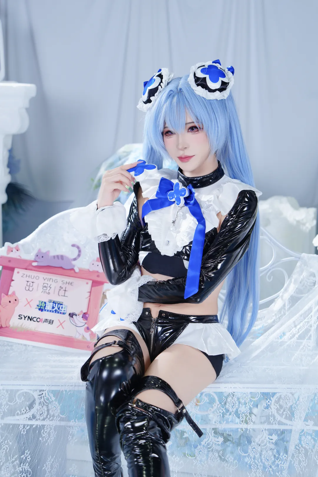胜利女神妮姬, 萤火虫漫展, 漆皮cosplay, 汉塞尔cos, 漫展摄影返图 - 第3张