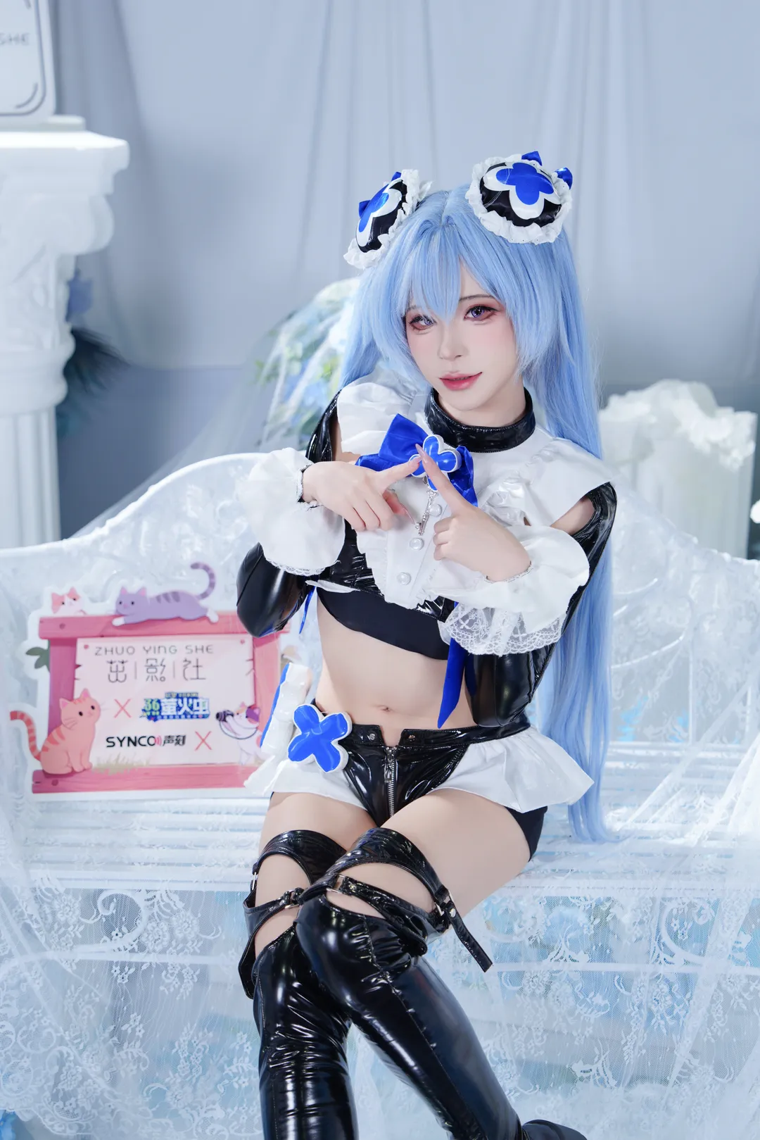 胜利女神妮姬, 萤火虫漫展, 漆皮cosplay, 汉塞尔cos, 漫展摄影返图 - 第4张