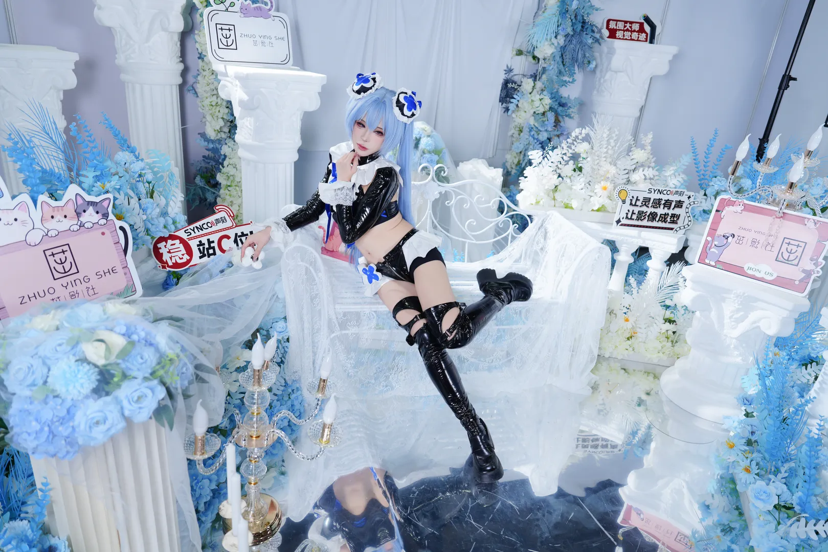 胜利女神妮姬, 萤火虫漫展, 漆皮cosplay, 汉塞尔cos, 漫展摄影返图 - 第9张