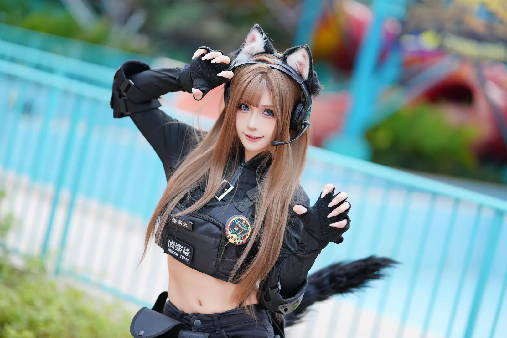 コスプレ, 二次元撮影, 獣耳娘, 戦術人形, タクティカル装備 - 11枚目