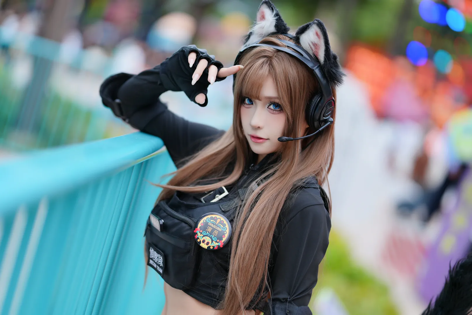 コスプレ, 二次元撮影, 獣耳娘, 戦術人形, タクティカル装備 - 3枚目
