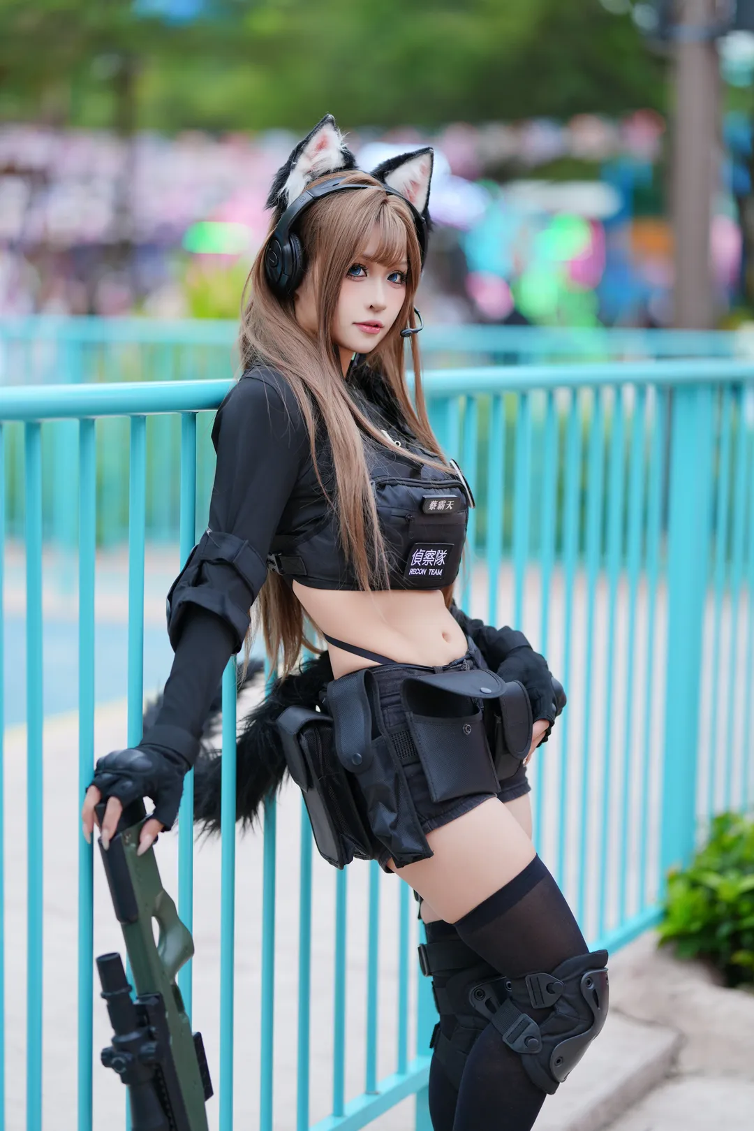 cosplay, 二次元摄影, 兽耳娘, 战术娘, 战术风装备