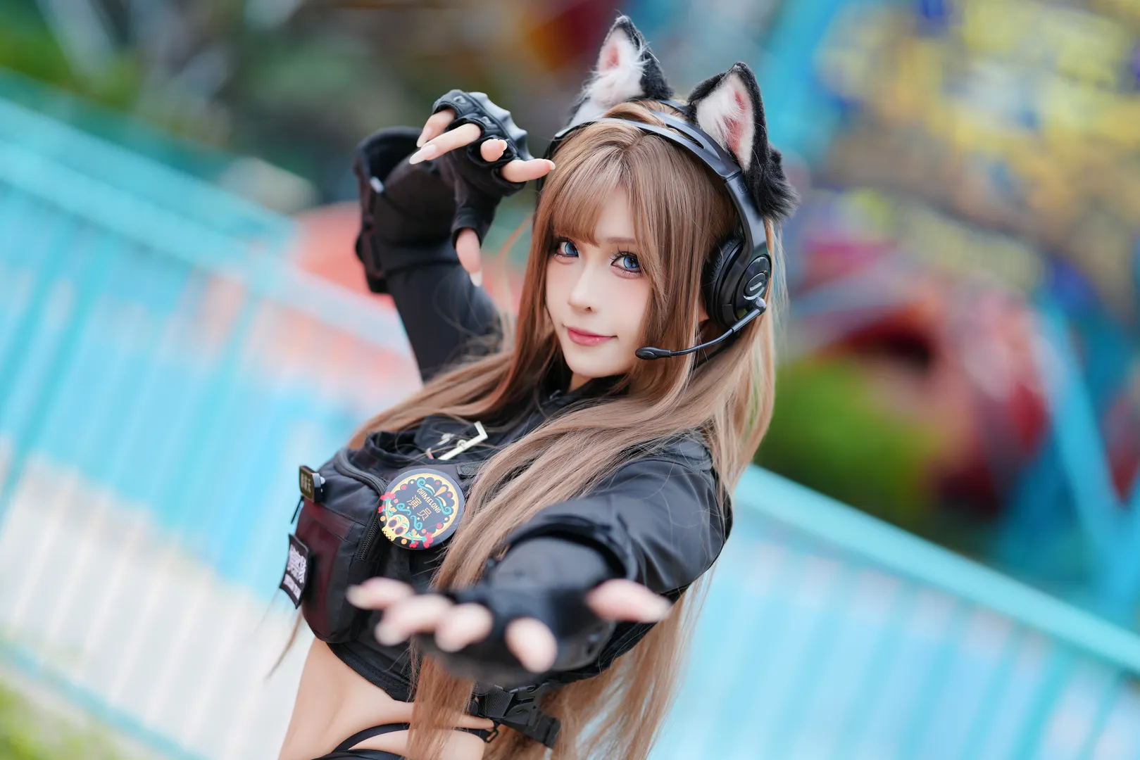 コスプレ, 二次元撮影, 獣耳娘, 戦術人形, タクティカル装備 - 9枚目