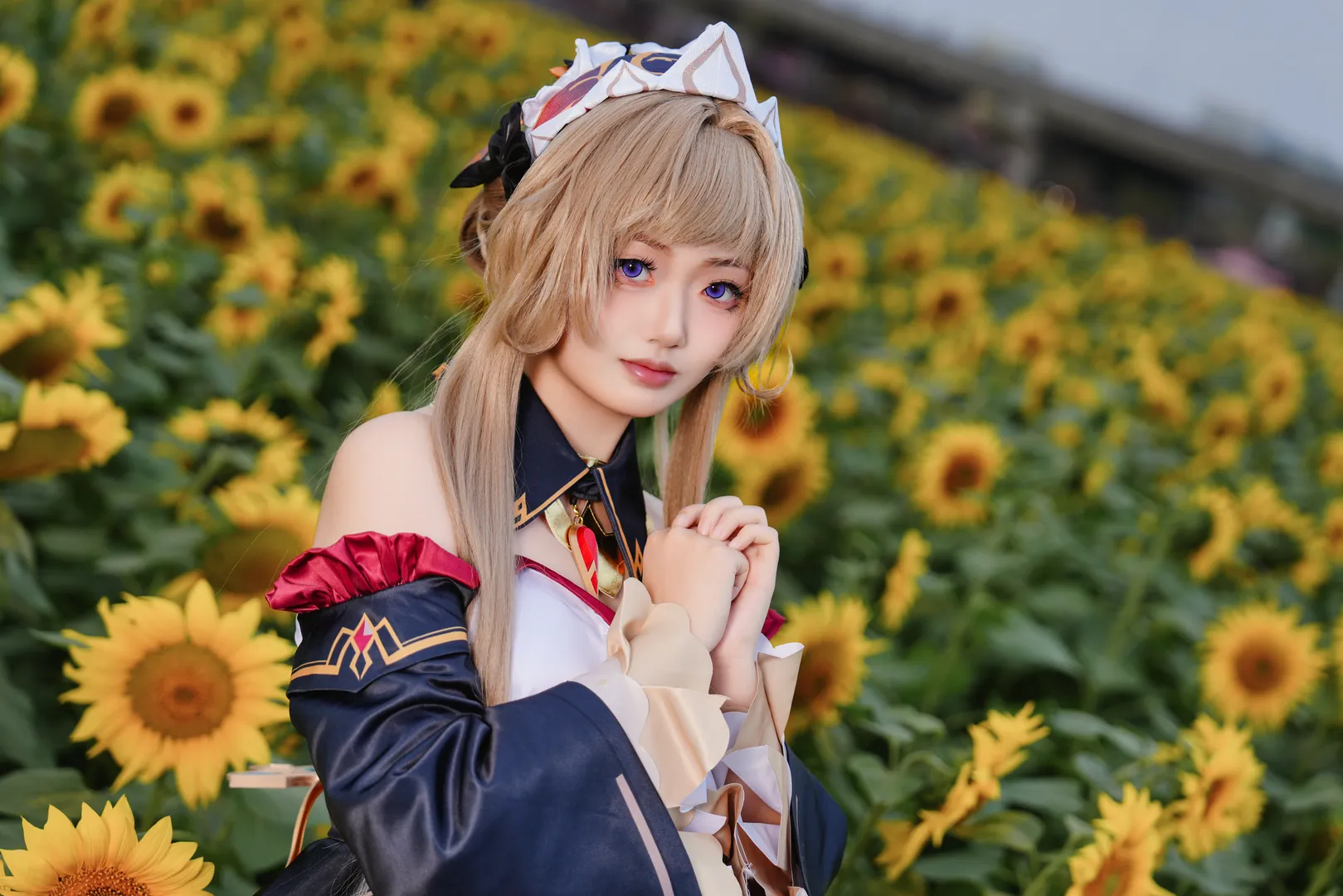 桑多涅cos, 原神, 木偶cos, 二次元Cosplay, 向日葵外景 - 第2张