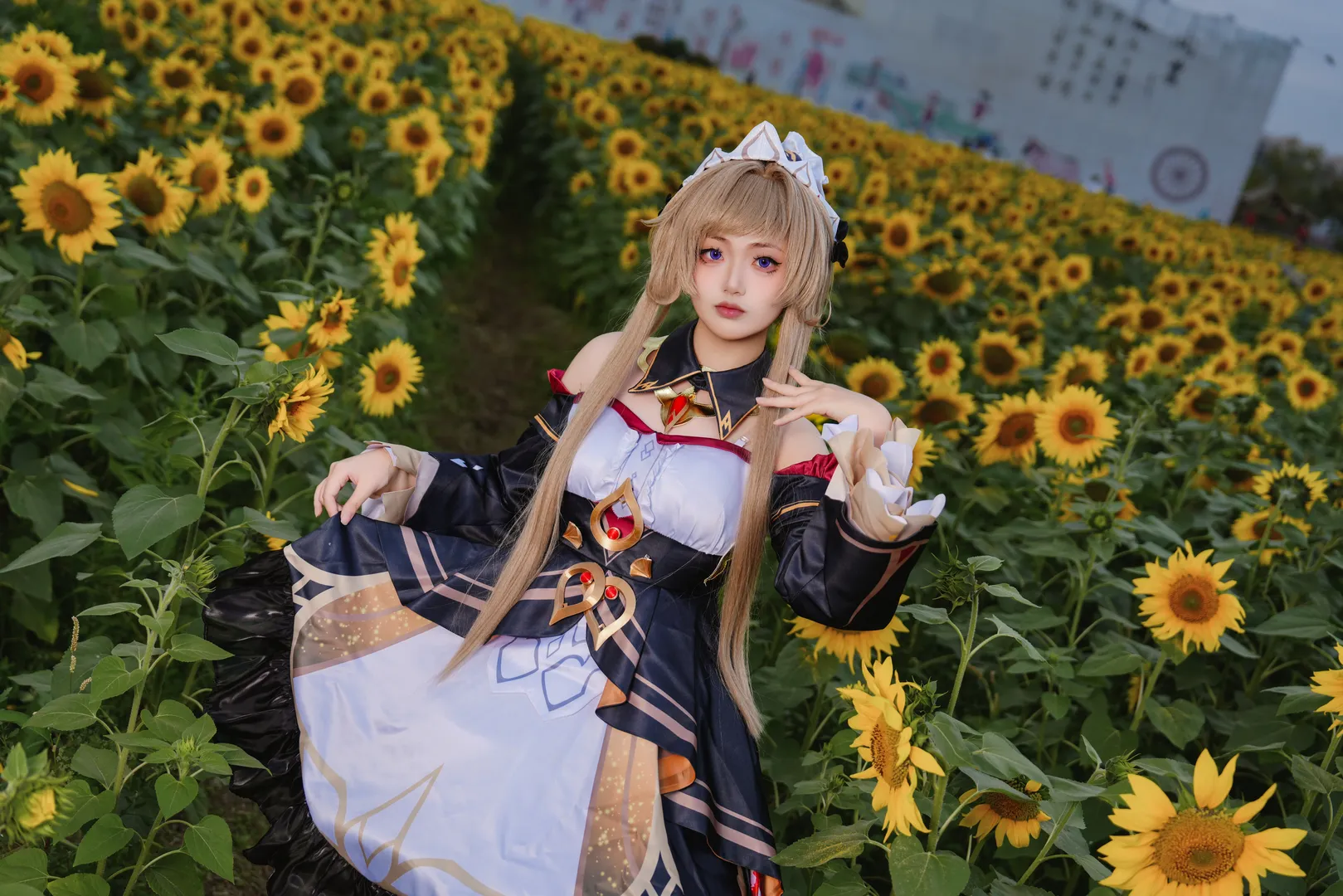 桑多涅cos, 原神, 木偶cos, 二次元Cosplay, 向日葵外景 - 第6张