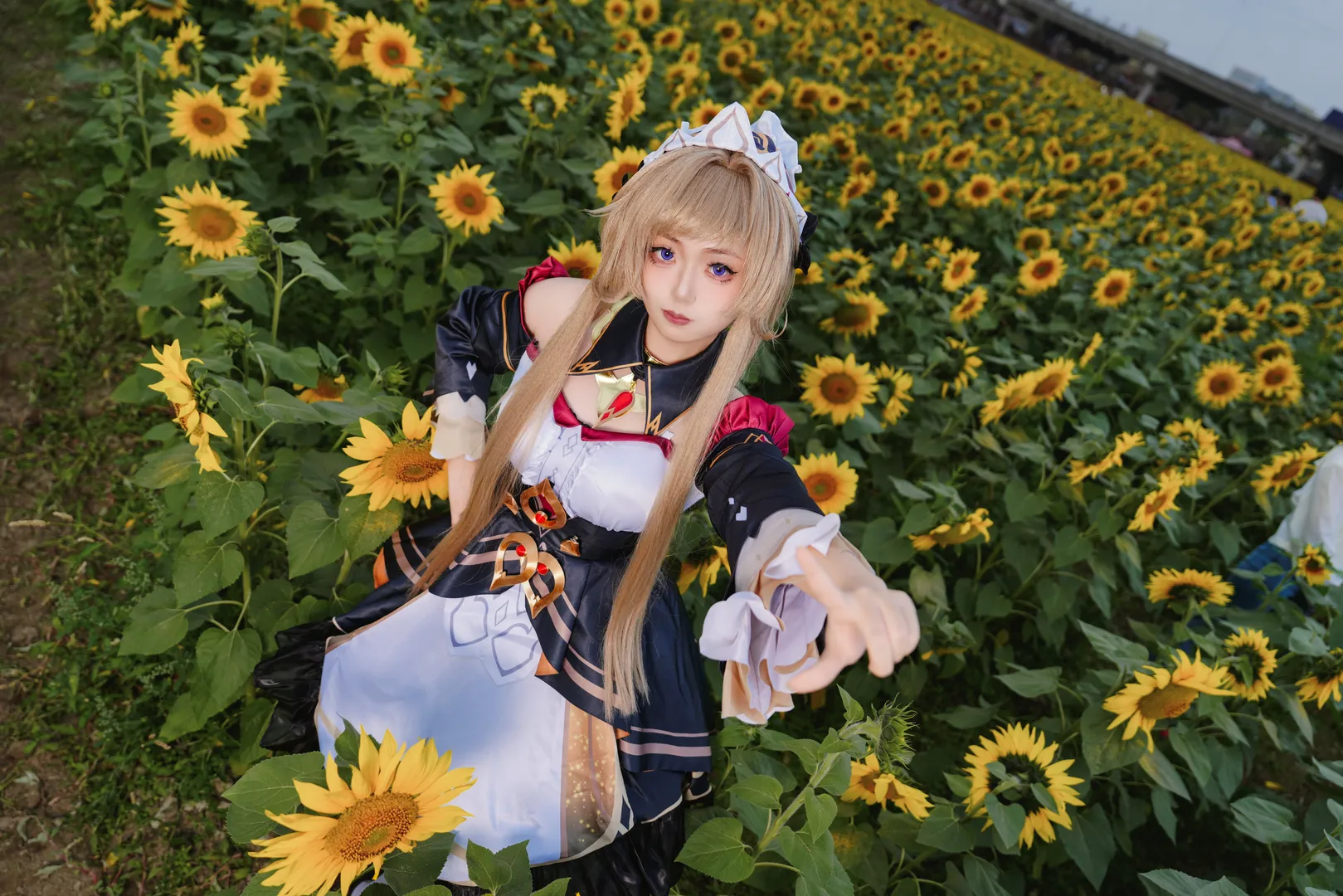 桑多涅cos, 原神, 木偶cos, 二次元Cosplay, 向日葵外景 - 第7张