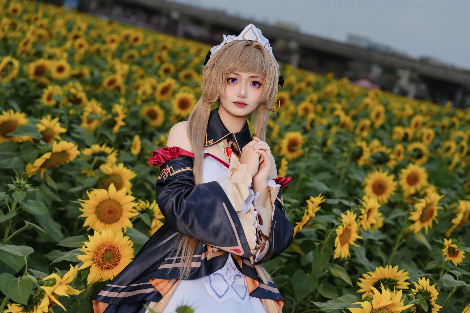 桑多涅cos, 原神, 木偶cos, 二次元Cosplay, 向日葵外景 - 第8张