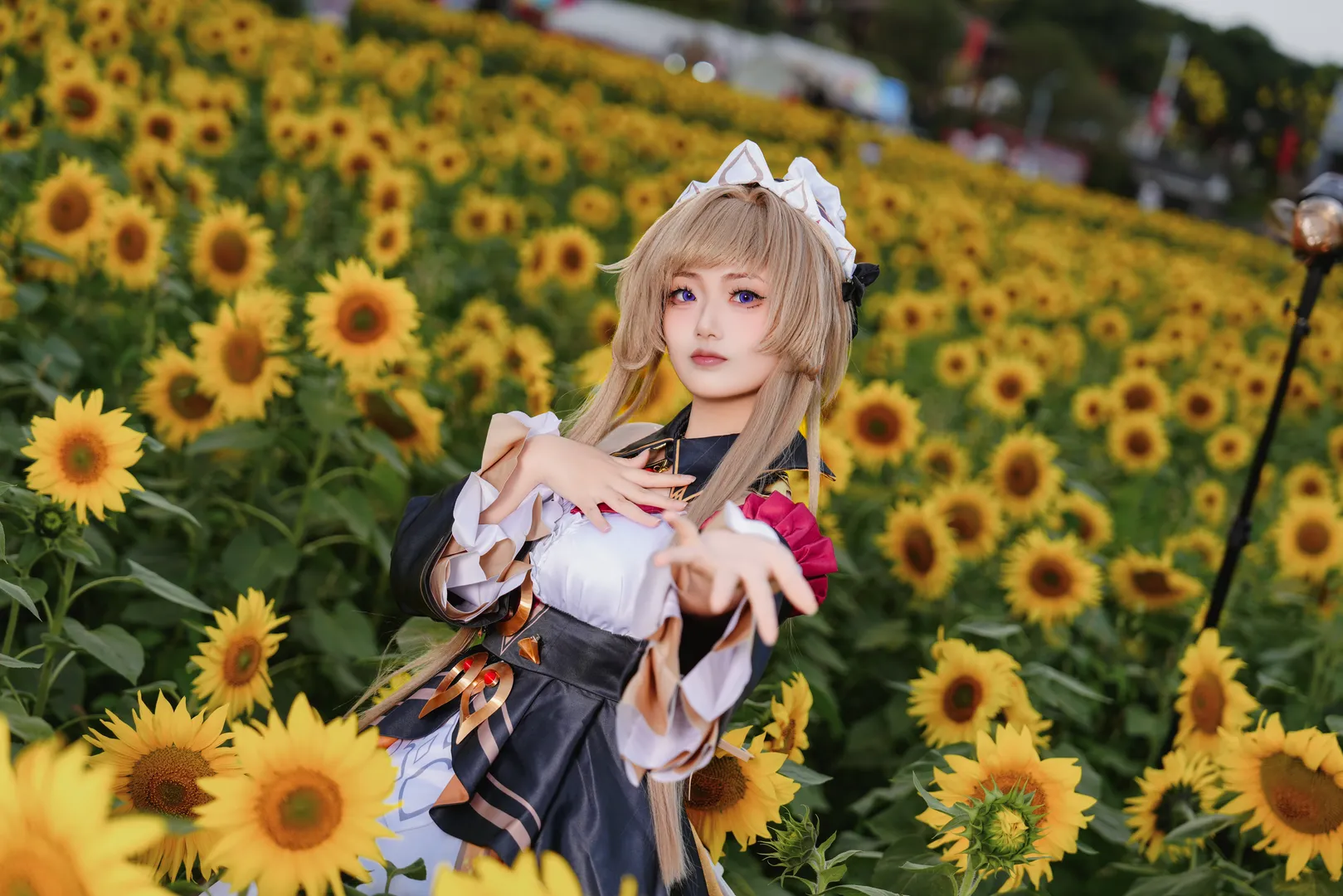 桑多涅cos, 原神, 木偶cos, 二次元Cosplay, 向日葵外景 - 第9张