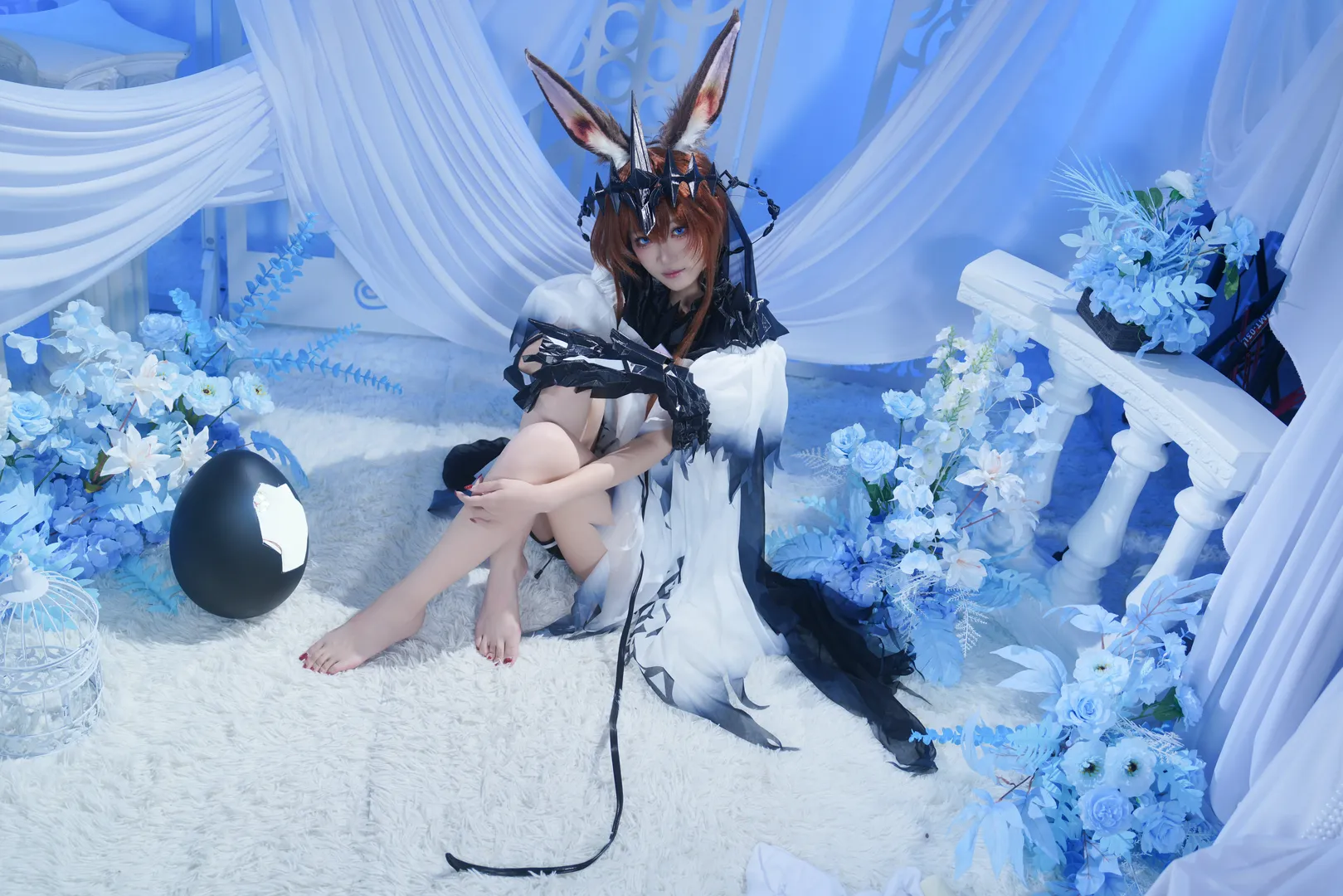 二次元摄影, 明日方舟, 阿米娅cos, cosplay正片, 魔王阿米娅cos - 第3张