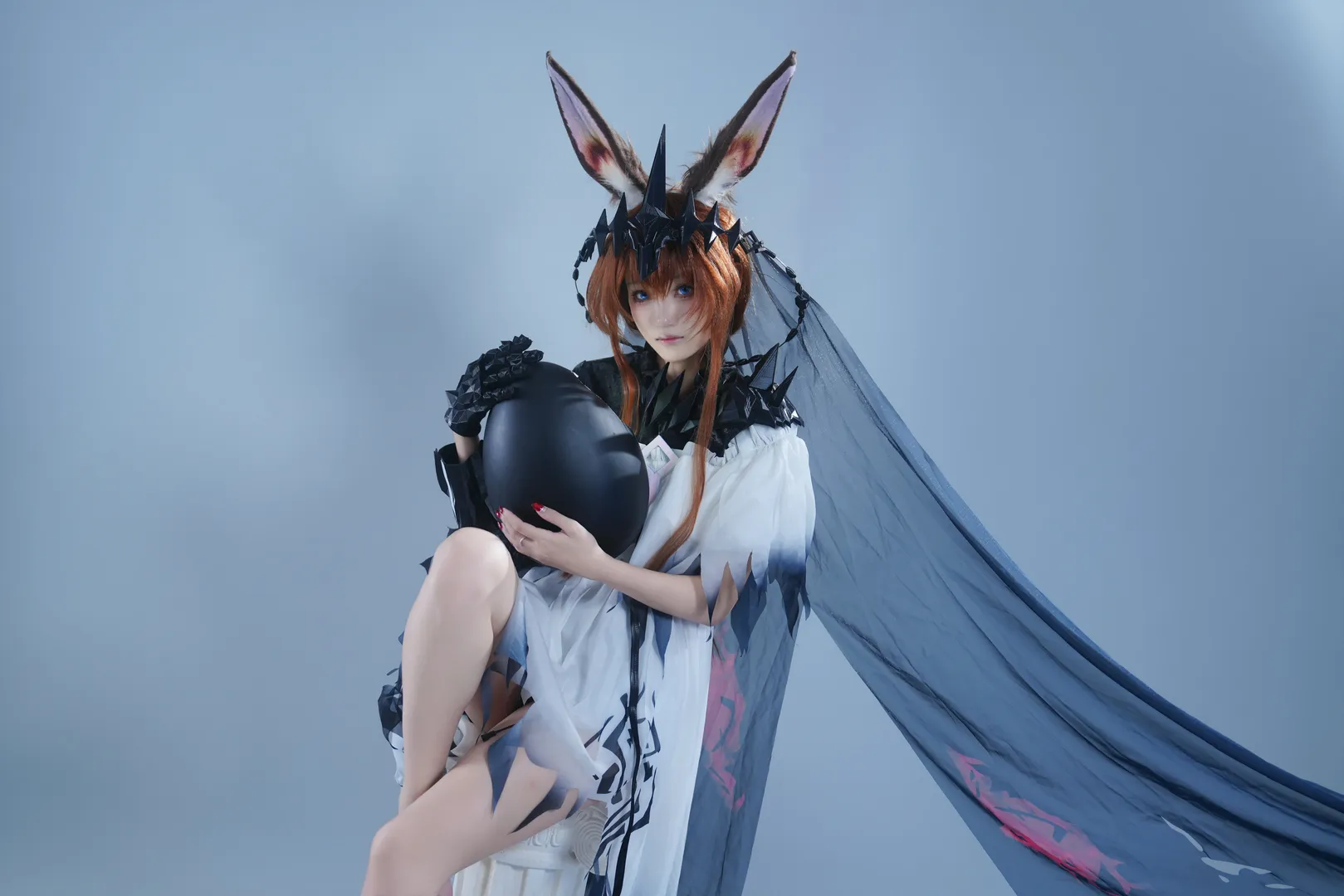 二次元摄影, 明日方舟, 阿米娅cos, cosplay正片, 魔王阿米娅cos - 第6张