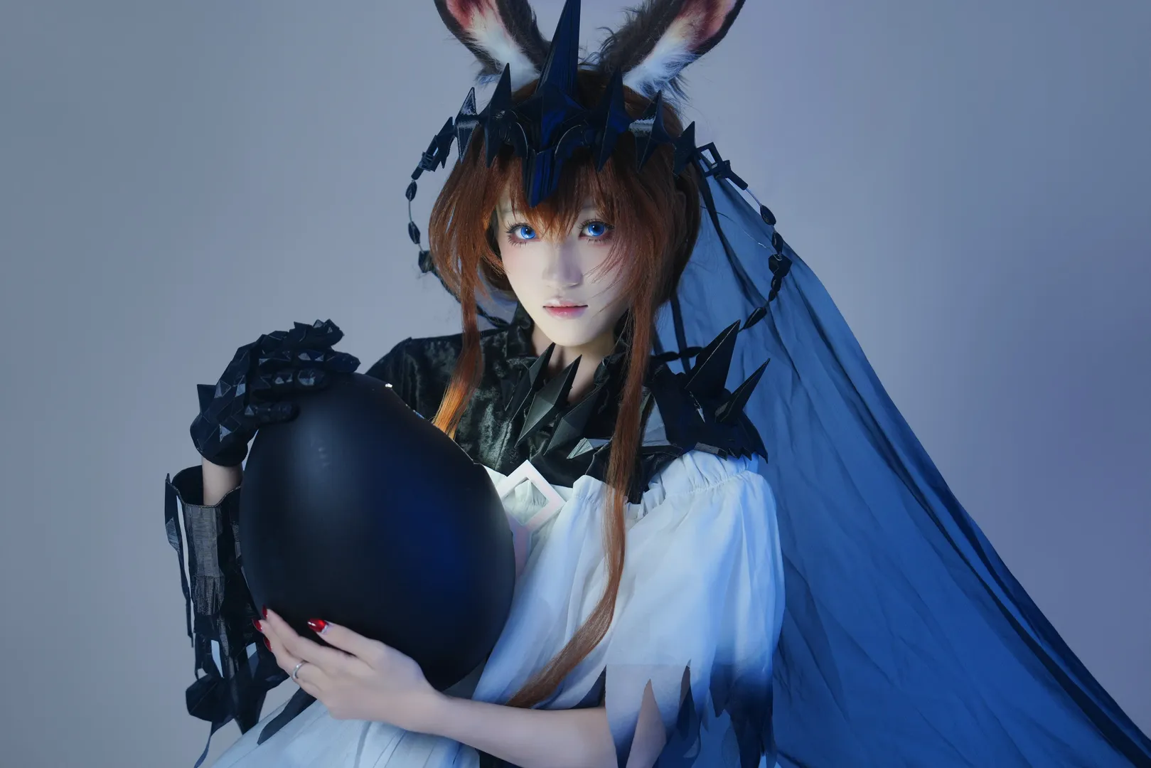 二次元摄影, 明日方舟, 阿米娅cos, cosplay正片, 魔王阿米娅cos - 第7张