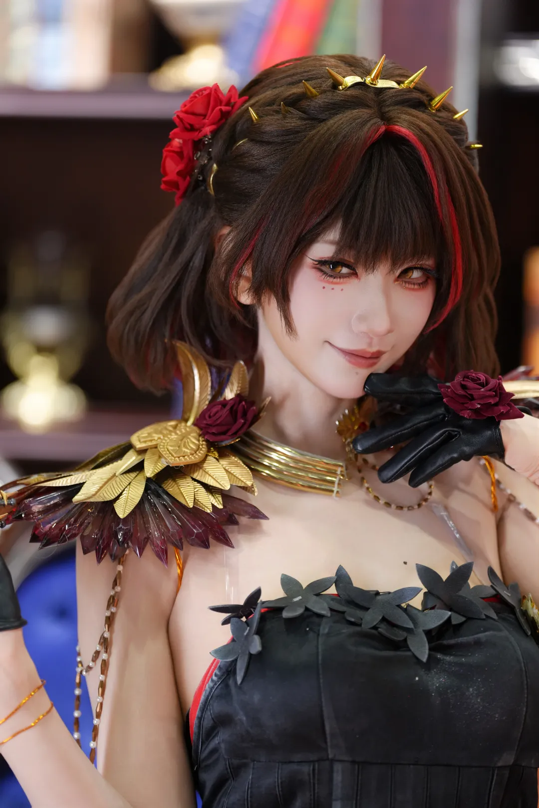 コスプレ, イベント写真, ブラック＆レッド, 白銀の城, 赤薔薇のコスプレ - 2枚目