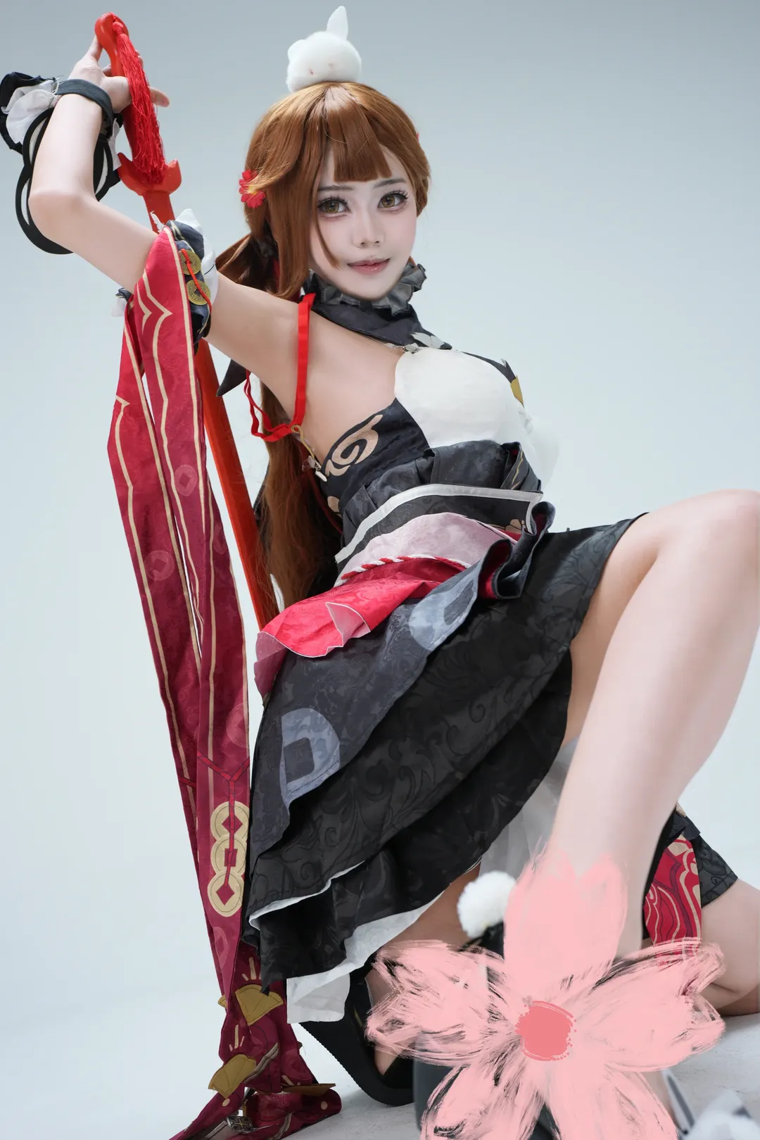 崩坏3, cosplay, 棚拍写真, 李素裳cos, 锦岁玉团 - 第1张