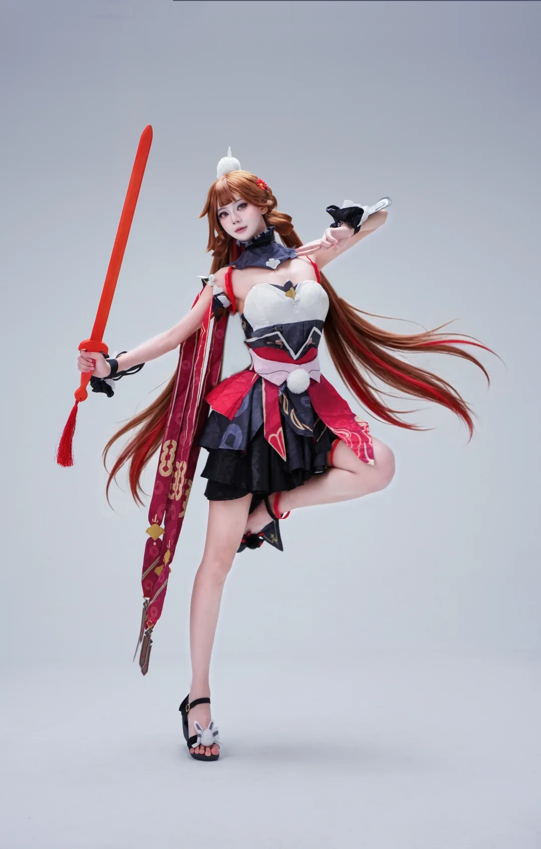 崩坏3, cosplay, 国风摄影, 李素裳cos, 锦岁玉团 - 第1张
