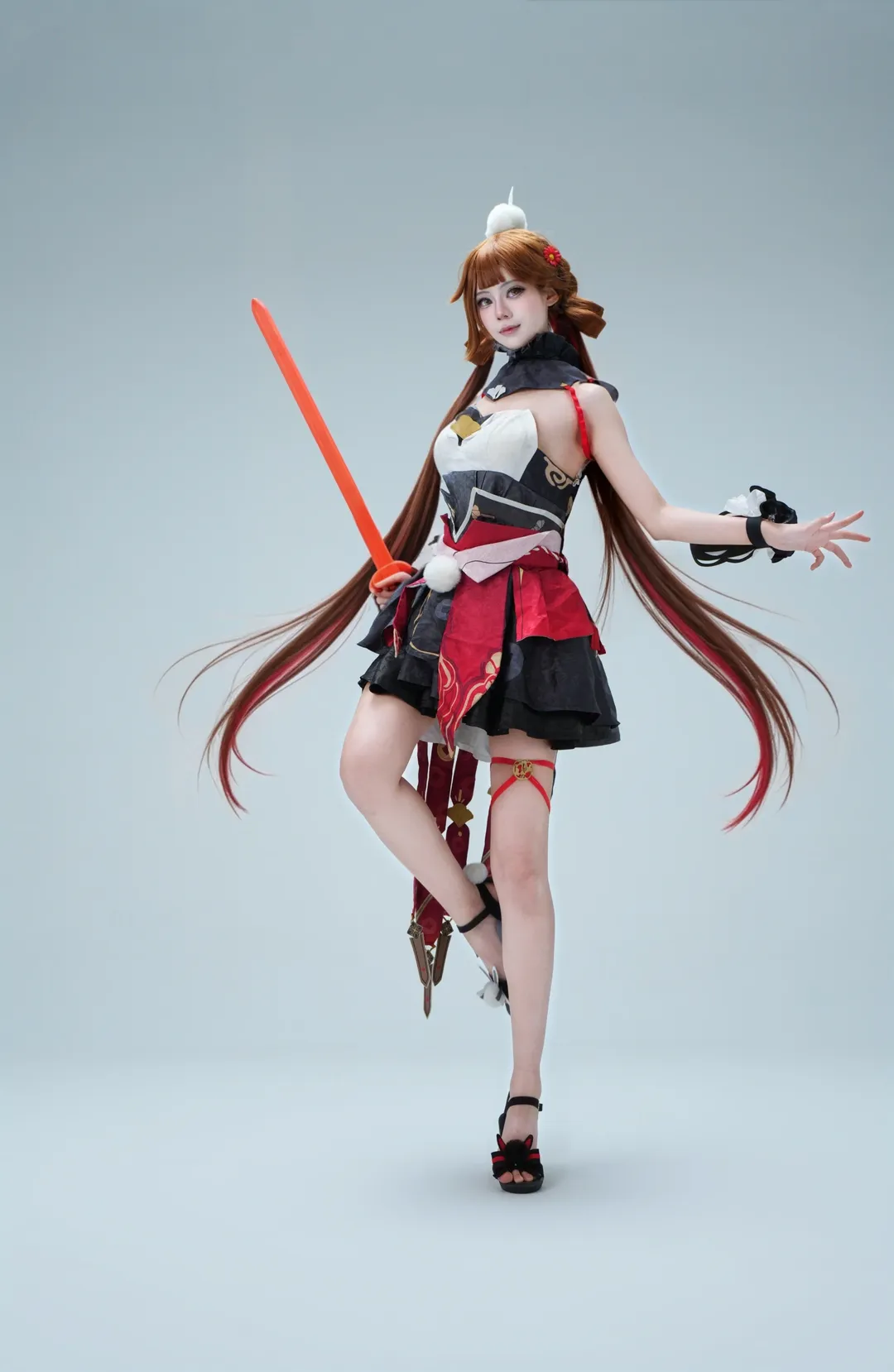 崩坏3, cosplay, 国风摄影, 李素裳cos, 锦岁玉团