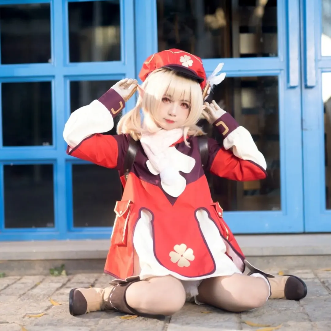原神, 二次元摄影, 可莉cos, 户外cosplay, 昆明世博园