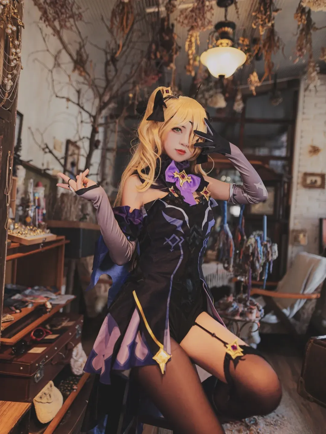 原神, cosplay攝影, 菲謝爾cos, 昆明拍照打卡, 昆明探店 - 第2張