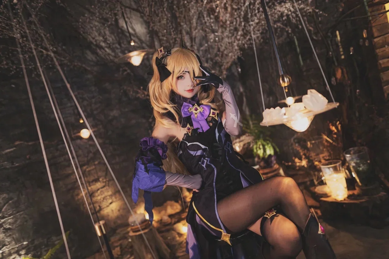 原神, cosplay攝影, 菲謝爾cos, 昆明拍照打卡, 昆明探店 - 第6張