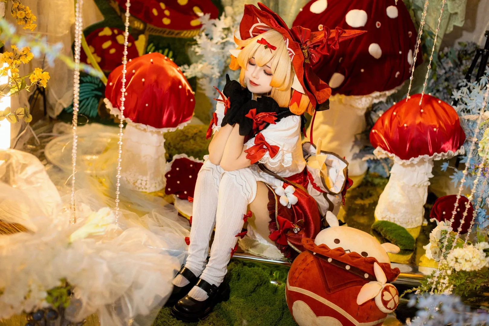 原神, 可莉cos, cosplay摄影, 昆明漫展, 童话风妆造 - 第3张