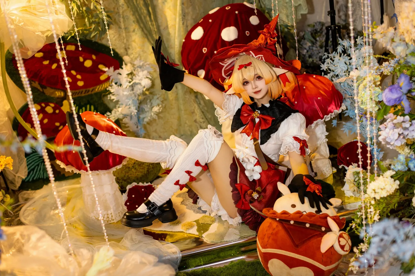 原神, 可莉cos, cosplay摄影, 昆明漫展, 童话风妆造