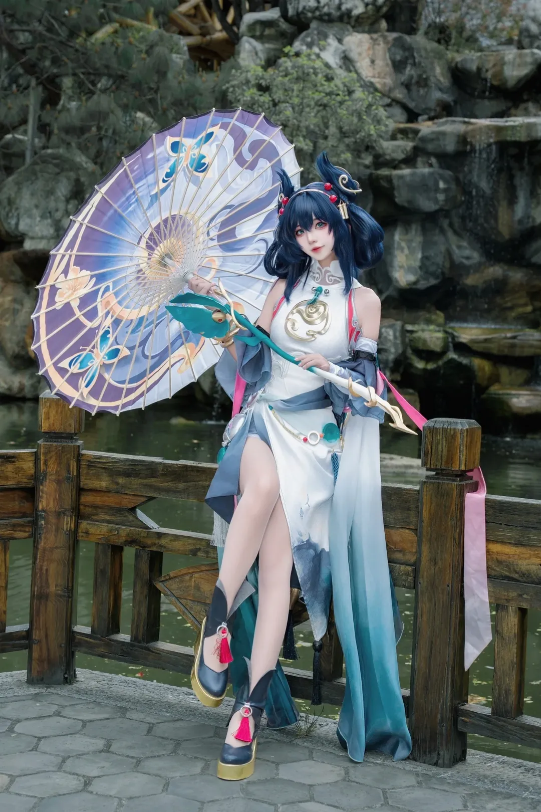 cosplay, 王者荣耀, 公孙离cos, 国风摄影, 油纸伞