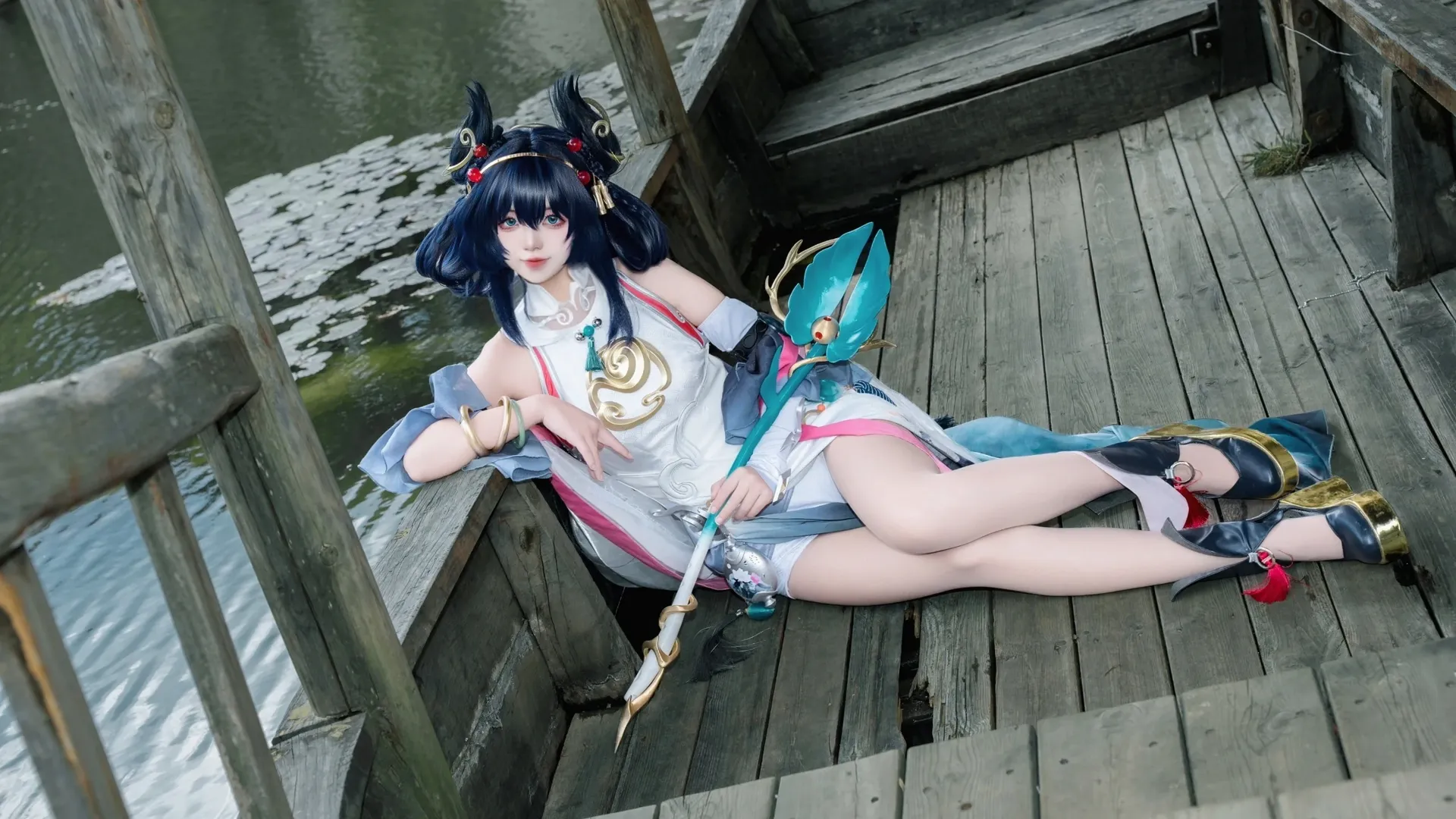 cosplay, 王者荣耀, 公孙离cos, 国风摄影, 油纸伞 - 第2张