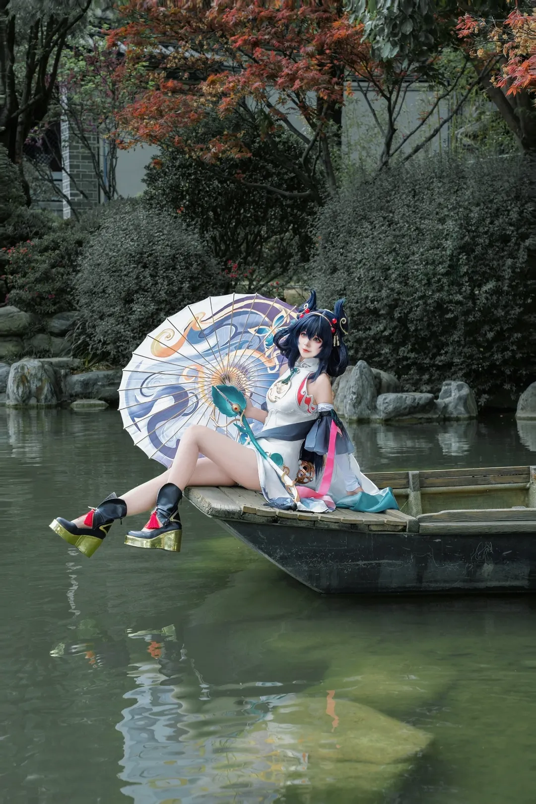 cosplay, 王者荣耀, 公孙离cos, 国风摄影, 油纸伞 - 第4张