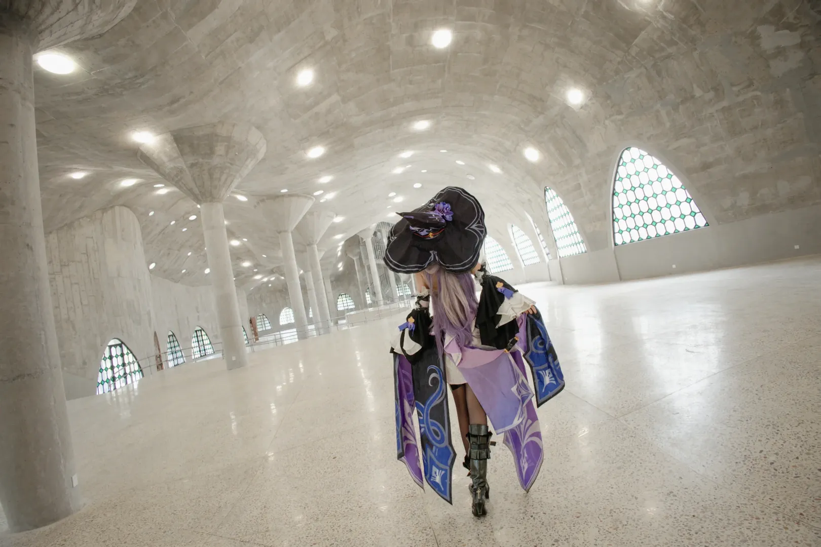 崩壞星穹鐵道, 黑塔cos, 魔法少女cos, cosplay外景, 鳳龍灣童話鎮 - 第7張