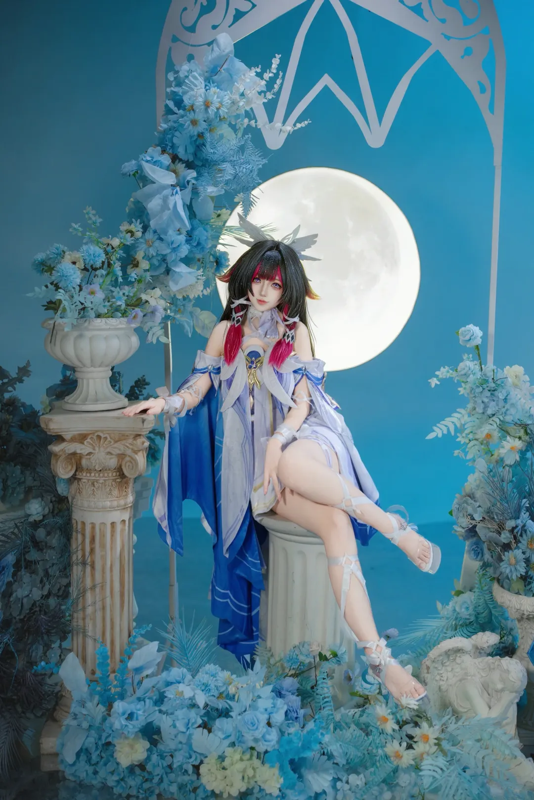 原神, 哥伦比娅cos, cosplay日常, 仙境摄影, 精美Cos服 - 第4张