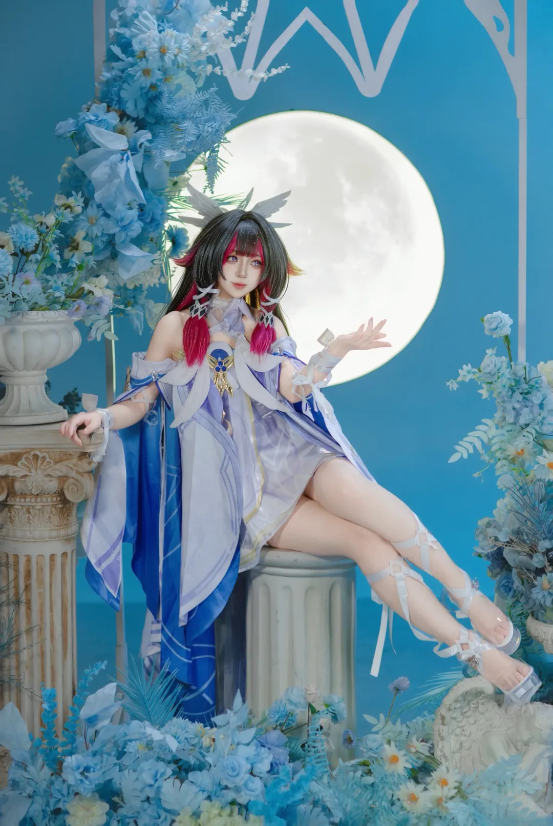 原神, 哥伦比娅cos, cosplay日常, 仙境摄影, 精美Cos服 - 第5张